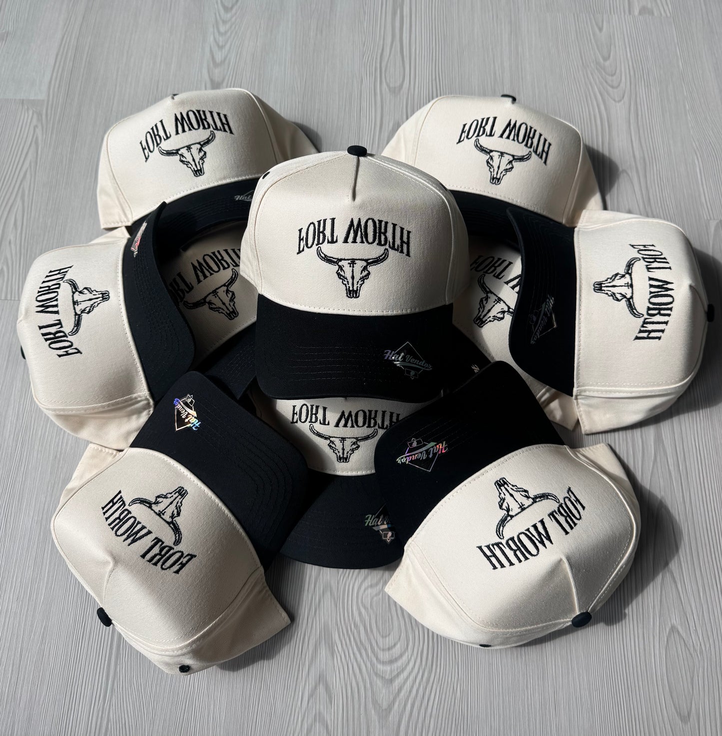 The Takeover Co. Cream & Black Snapback