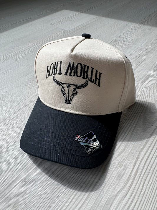 The Takeover Co. Cream & Black Snapback